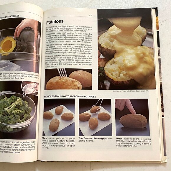 Microwave Cookbook Hardcover Lot of 2 - Picture 12 of 12